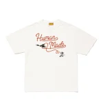 Human Made Graphic T-Shirt White Design front view.