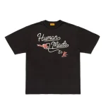 Human Made Graphic T-Shirt Black Design front view.