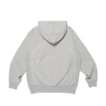 Back view of the ヒューマンメイド パーカー Dry Alls Hoodie Gray showing the full hoodie design.