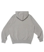 Human Made WZRD Gray Hoodie back view