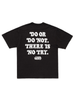 Back view of Human Made Star Wars T-shirt Do or Do Not Black.