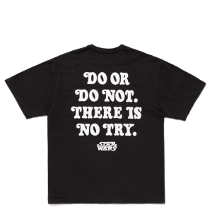 Back view of Human Made Star Wars T-shirt Do or Do Not Black.