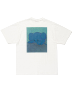 Human Made Kaws Made Graphic T-Shirt Blue back view