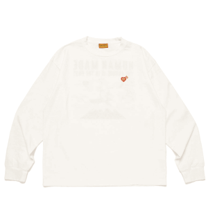 Human Made Graphic Bear T Shirt White front view