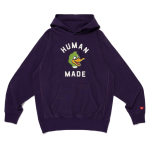 Human Made Heavyweight Hoodie Purple front view