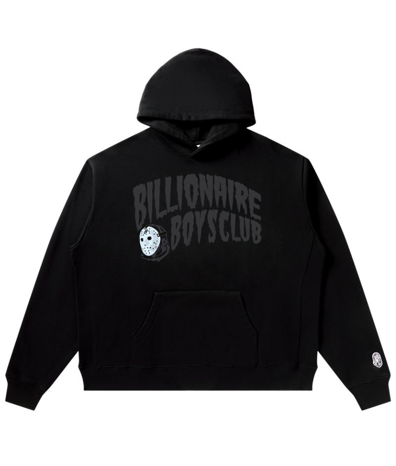 Billionaire Boys Club Hockey Mask Hoodie – Front" Billionaire Boys Club Hockey Mask Hoodie front view"