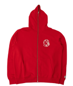 Red Billionaire Boys Club Hoodie Front View