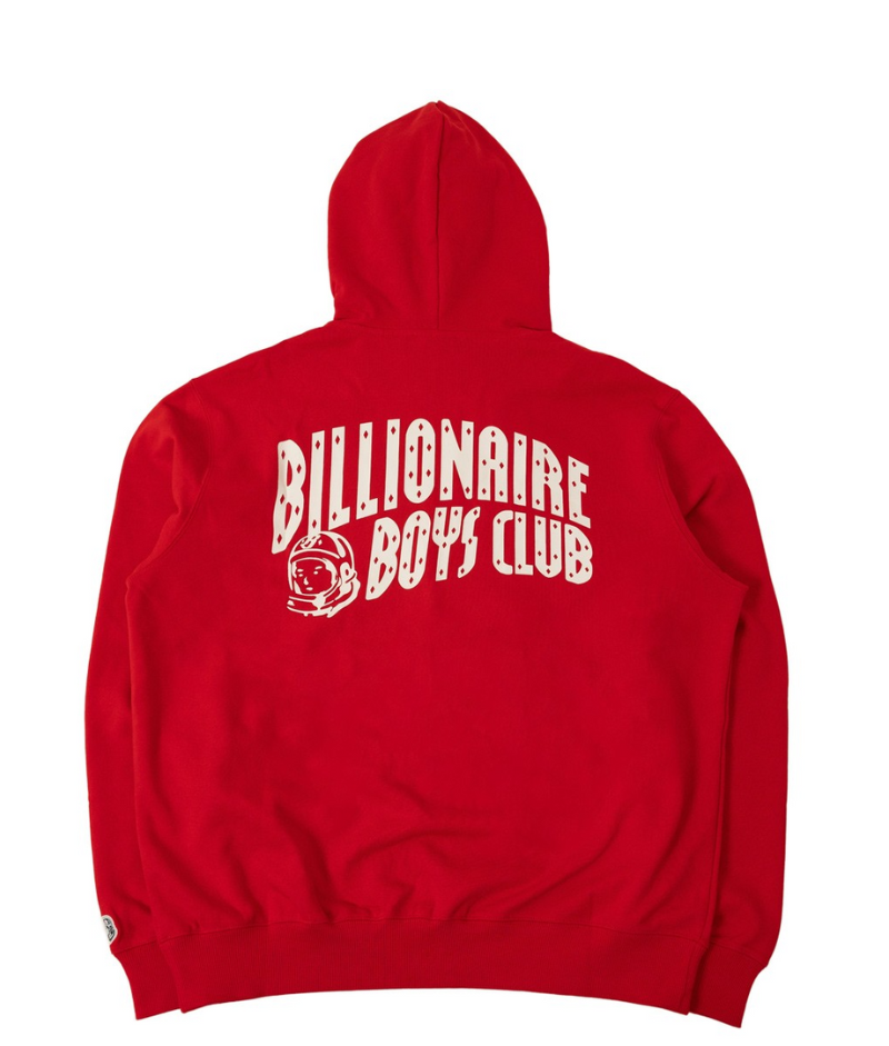 Red Billionaire Boys Club Hoodie Back Red Billionaire Boys Club Hoodie Back View