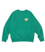 Human Made Heavyweight Sweatshirt Green front view