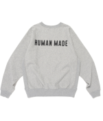 Human Made Heavyweight Sweatshirt Gray back view