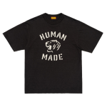ヒューマンメイド Tシャツ Graphics Lion Black front view with lion graphic
