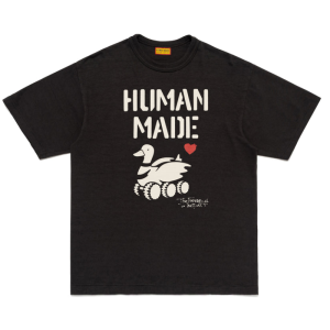 ヒューマンメイド tシャツ Graphics Duck Design Black