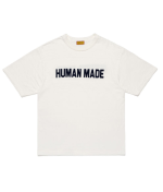 Human Made Future Past White T Shirt front view ヒューマンメイド tシャツ