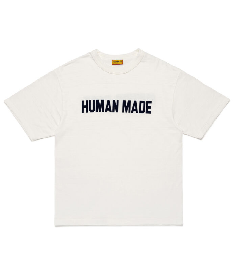 Human Made Future Past White T Shirt Front Human Made Future Past White T Shirt front view ヒューマンメイド tシャツ