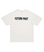 Human Made Future Past White T Shirt back view ヒューマンメイド パーカー style