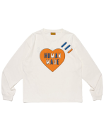 Human Made Graphic L/S Shirt White front view