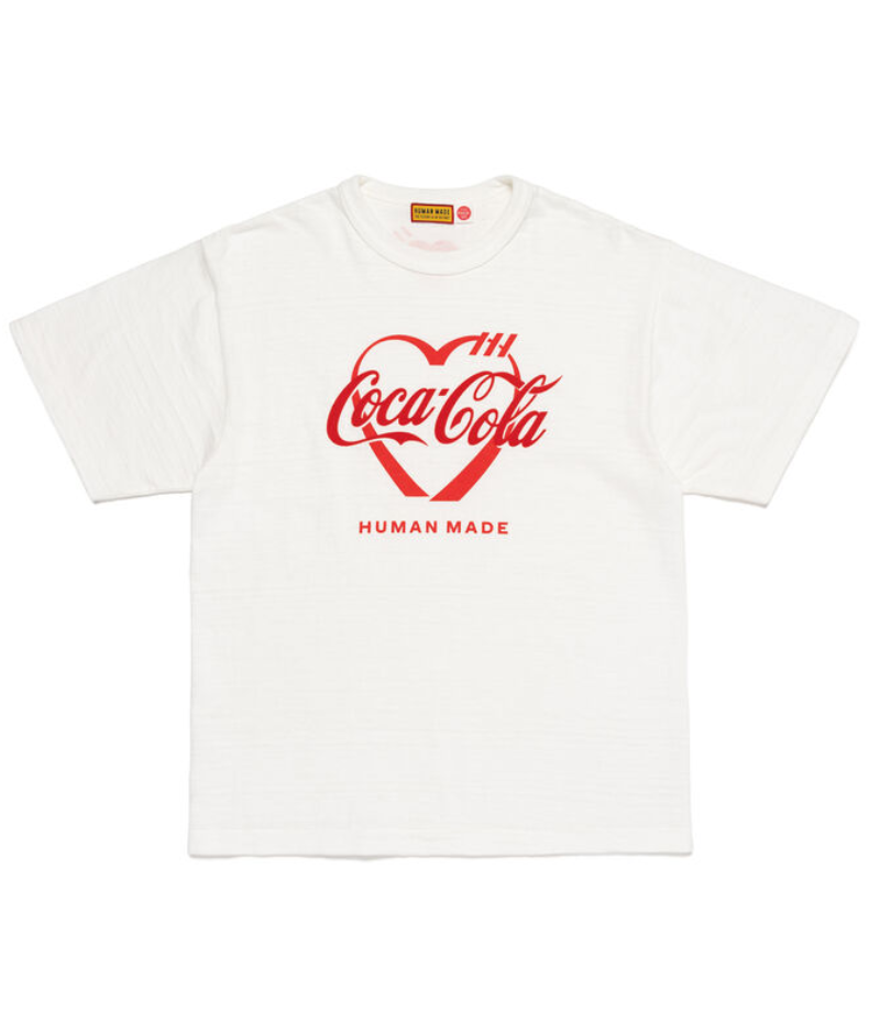 Human Made Coca Cola: A Unique Collaboration in Modern Streetwear 3 Human Made Coca-Cola Graphic T Shirt front design ヒューマンメイド tシャツ