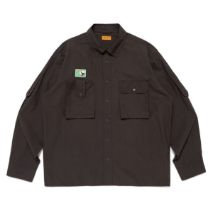 Human Made Hunting Shirt Charcoal