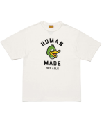 Human Made Slub Yarn T Shirt White front