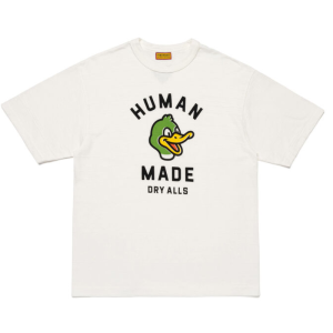 Human Made Slub Yarn T Shirt White front