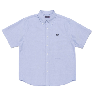 Human Made OXFORD BD S/S SHIRT BLUE