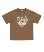 Human Made OLIVEDRAB COLOR T-SHIRT フロントビュー 日本ストリートウェア コットンTシャツ