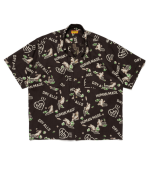 human made printed shirt black front view showing chest print
