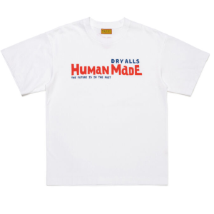 Human Made Graphic T Shirt White front view with printed graphic design