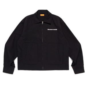 Human Made Dog Drizzler Jacket Black フロントデザイン