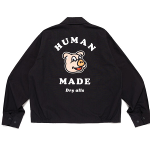 Human Made Dog Drizzler Jacket Black バックデザイン