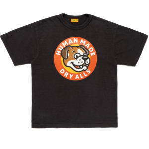 Human Made Dry Alls Dog Graphic T Shirt Black フロント