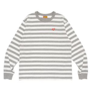 Human Made Striped L/S T-Shirt front view