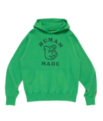 Human Made Dog Hoodie Green front view