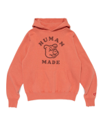 Human Made Dog Hoodie Pink front view