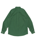 Human Made Heart TWILL BD Shirt Green back view