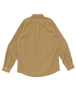 Human Made Heart TWILL BD Shirt Beige back view