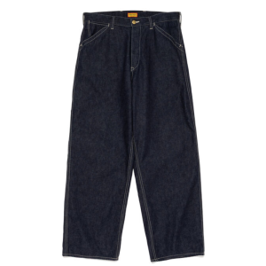 Human Made Wide Denim Pants Indigo front view