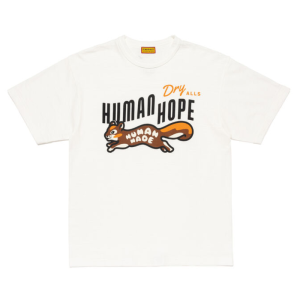 Human Hope Dry Alls Graphic T-Shirt White front view