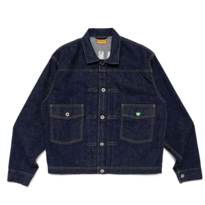 Human Hope Denim Work Jacket front view
