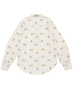 Human Made Heart Printed Shirt White back view