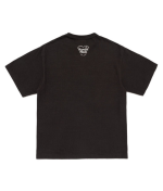 Human Made White Heart Black Graphic T-Shirt back view