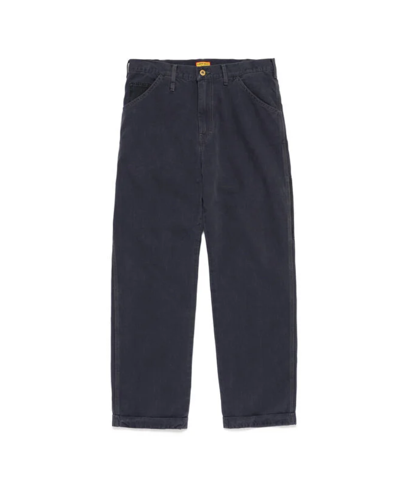 Human Made Black Painter Pants Front Human Made Black Painter Pants front view