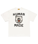 Human Made New Bear Graphic T-Shirt White front view