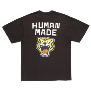 Human Made Tiger Graphic New T-Shirt Black back view