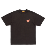 Front view of Human Made Tiger Graphic New T-Shirt Black showing the tiger graphic, neckline, sleeves, black color, and overall T-shirt design.