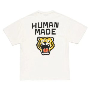 Human Made Tiger Graphic New T-Shirt White back view