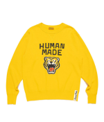 Human Made Tsuriami Sweatshirt Yellow front view